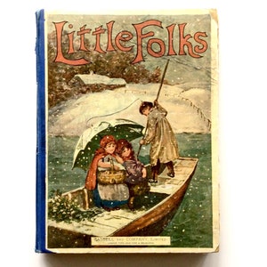Stories for Little People, Rare Antique Book, 1900s Vintage Books, English Children’s Book, Victorian Books, Antique Rare Books