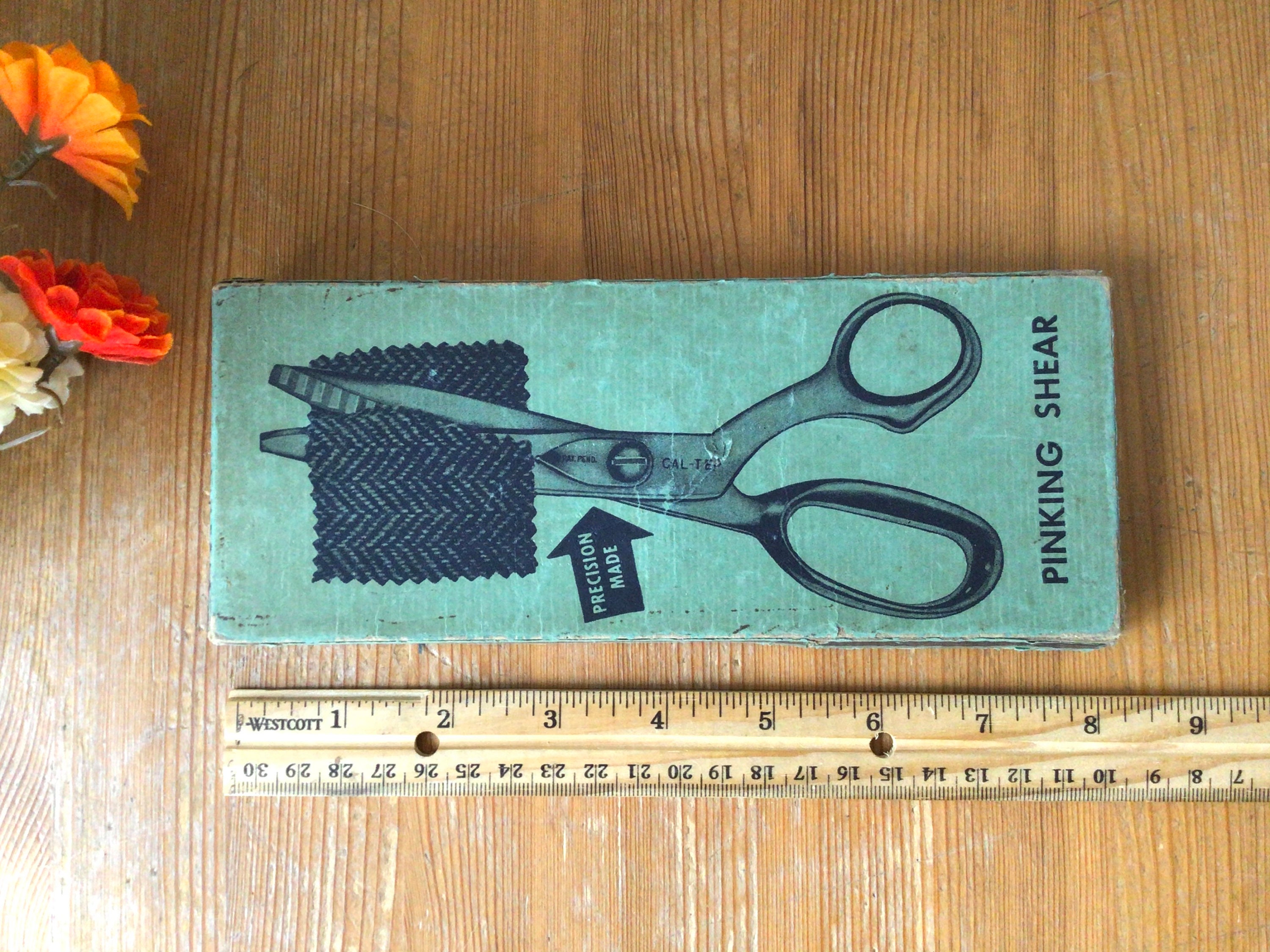 Antique Scissors Box 1930s Antique Box for Sewing Scissors Etsy