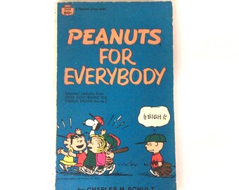 Peanuts For Everybody 1970s Paperback, Charlie Brown, Snoopy Books, Kinder Illustrationen, Retro Kids