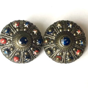 Antique Buttons, Victorian Buttons, Silver Button, 1910s Vintage Button For Crafts Button For Jacket Shank Button For Dress Button
