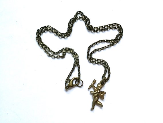 Charm Pendant Necklace, Cupid Valentine's Gift Ne… - image 4