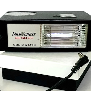 Gold Crest Sr 50 CD Solid State, Untested SOLD As Is , Vintage Camera Equipment, Retro Camera Photography