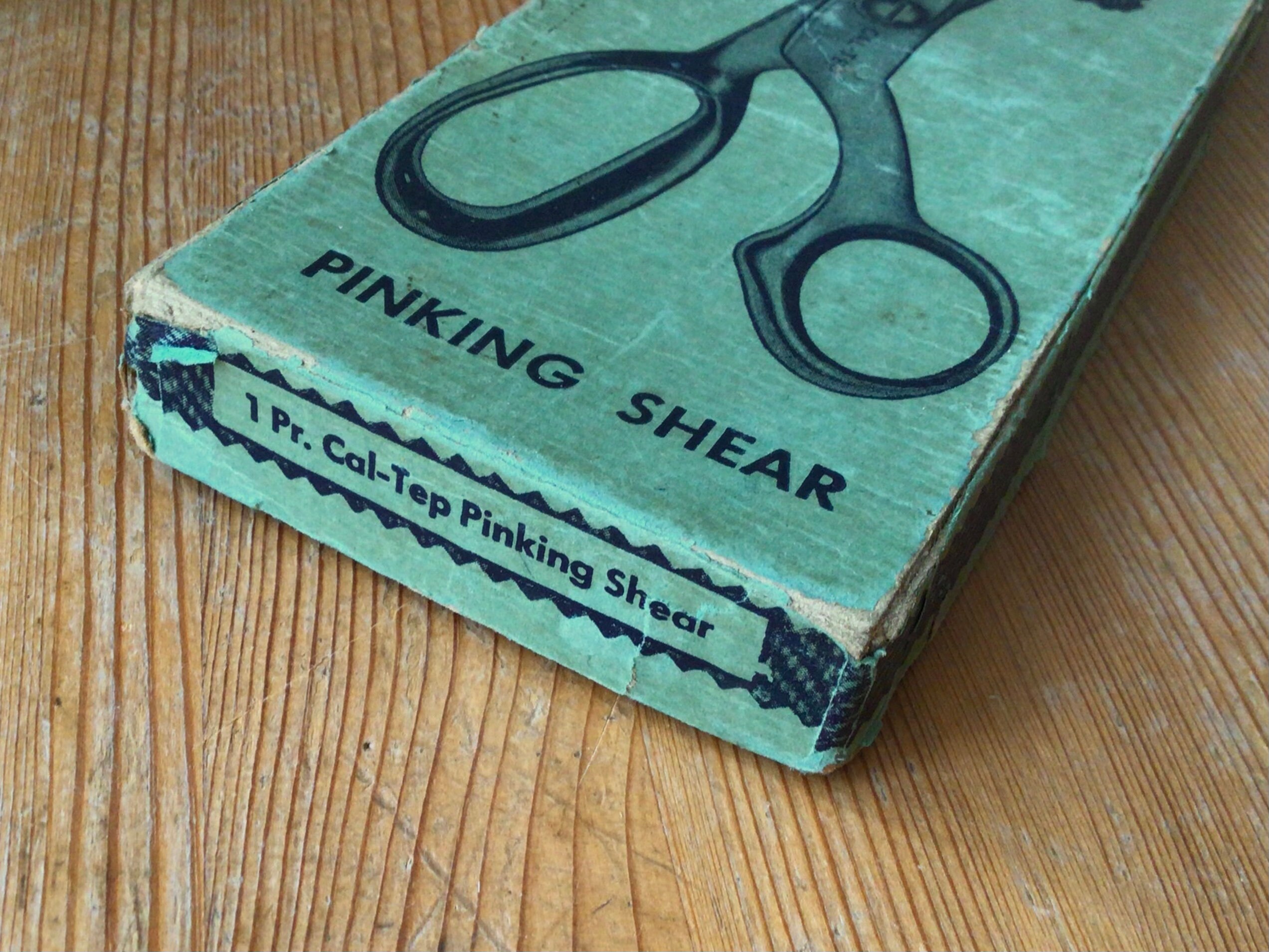 Antique Scissors Box 1930s Antique Box for Sewing Scissors Etsy