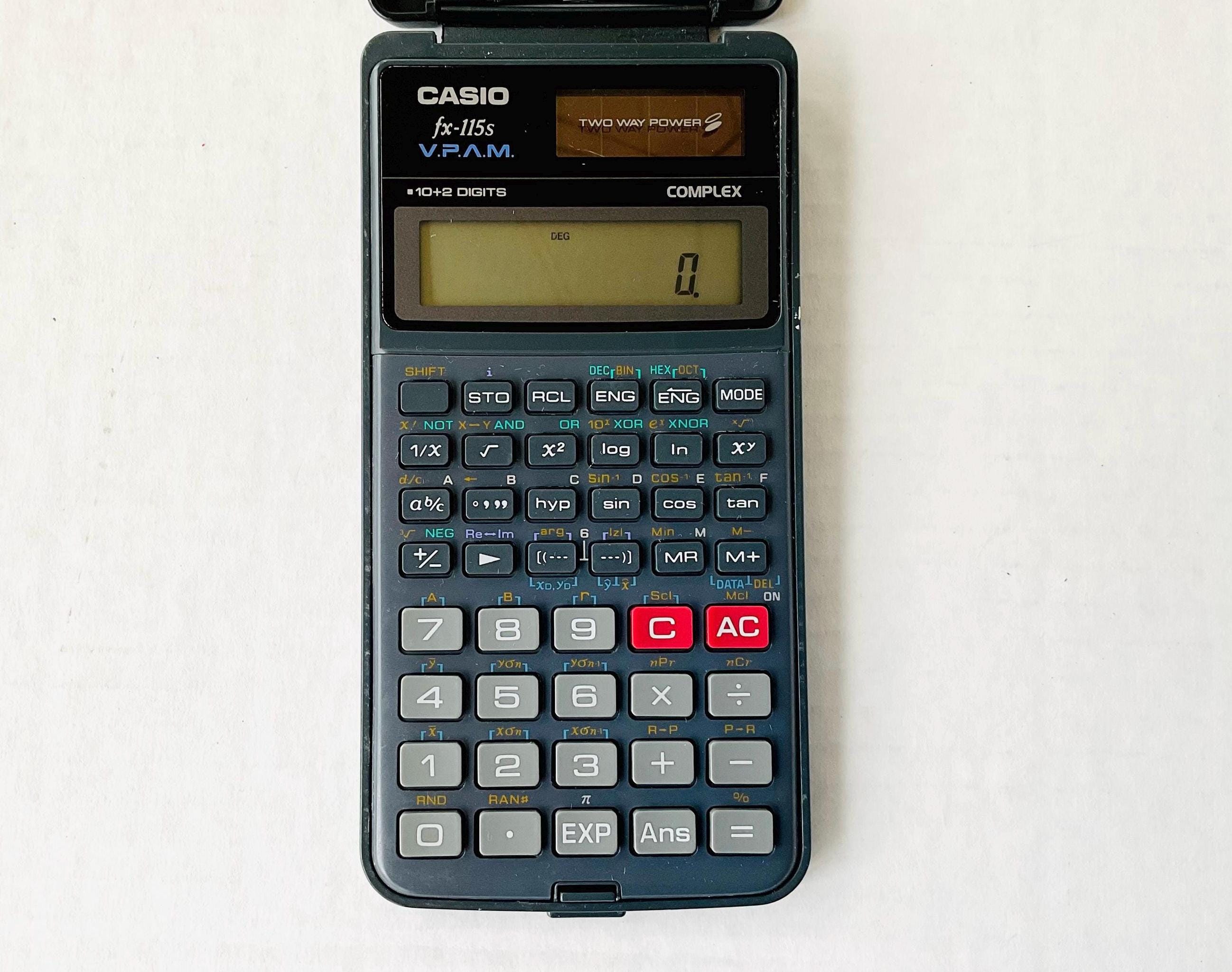 70s Casio Calculator - Etsy
