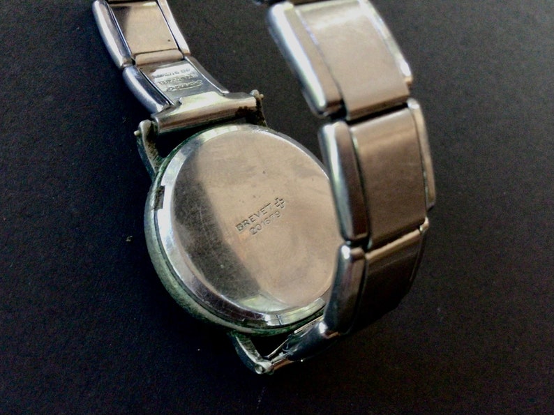 Vintage Roamer Watch 15 Jewels, 1940s Watch, Working Condition, Brevet, Manual Wind Vintage Swiss Wrist Watch Signed image 2