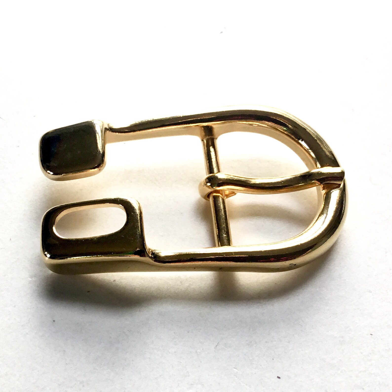 Small Gold Belt Buckle 2.25 Gold Buckle Vintage Buckle For Etsy