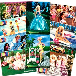 The World Of Barbie Trading Cards, 1997 Barbie Trading Cards-collectie Barbie-popmode Barbie-accessoires Vintage Barbie-foto #200