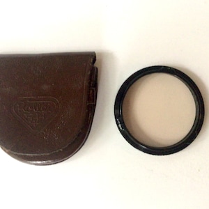 Yashica 30mm Lens Lightly Used With Rollei Case Retro Camera Gear Photo Memorabilia, Vintage Photography, Photo Lens