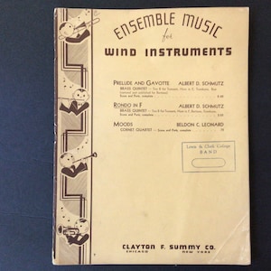 Barbershop Quintet Favorites Music Score Gift For Music Lover Collectible Music Memorabilia Barbershop Quartet, Vintage Sheet Music