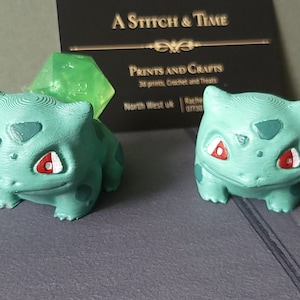 Bulbasaur d20 dice holder