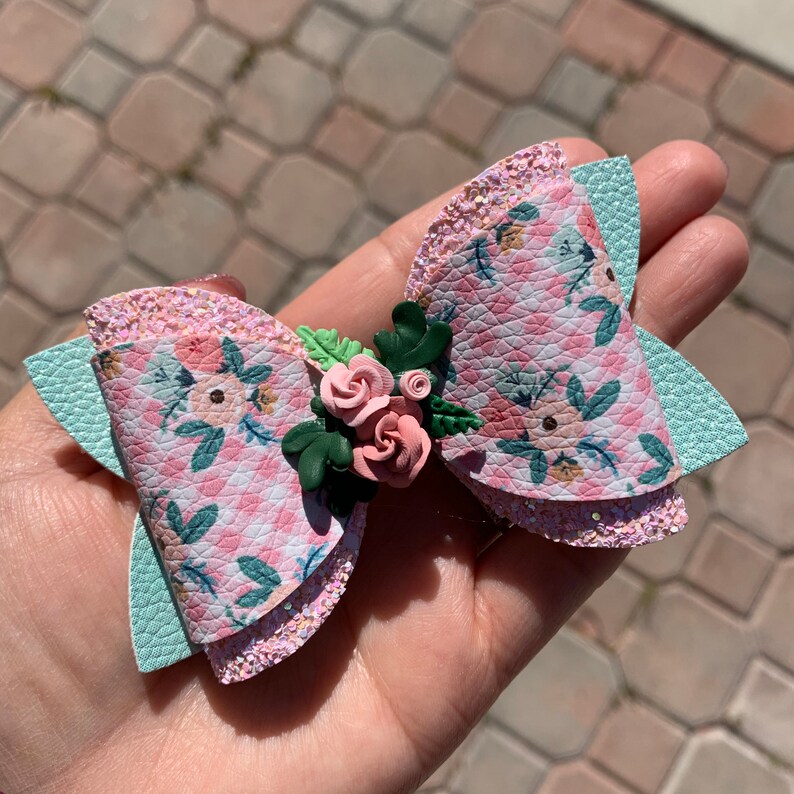 Spring Floral Plaid