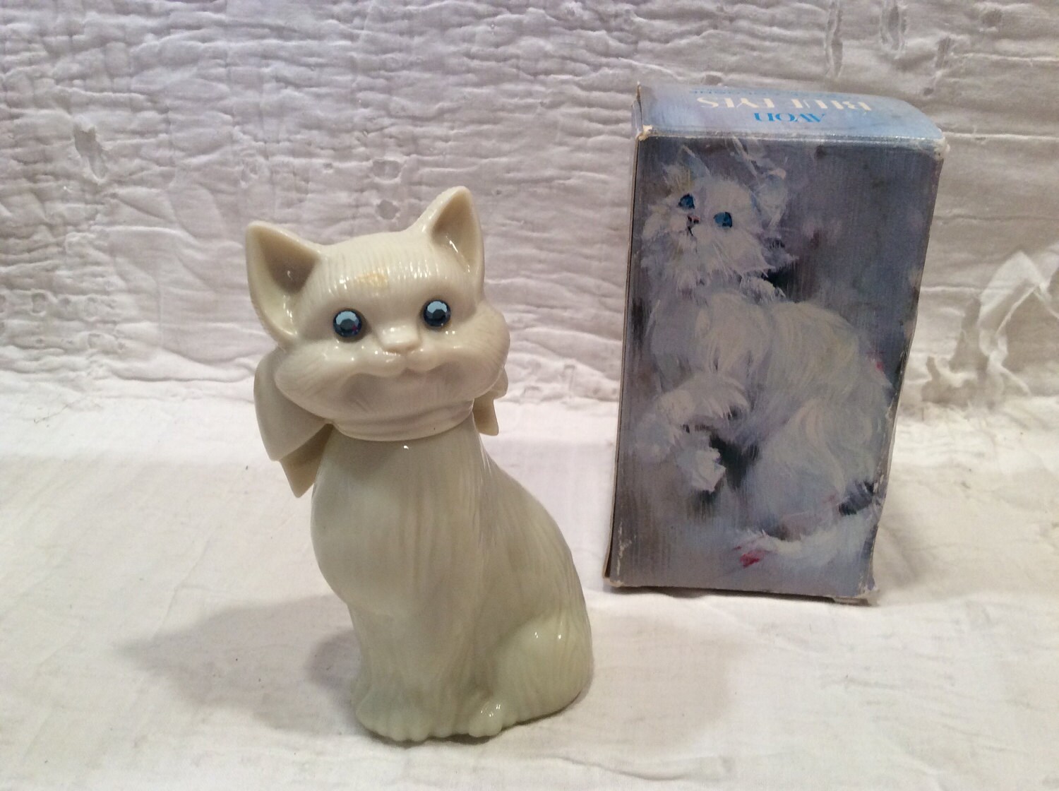 vintage avon cat perfume bottles