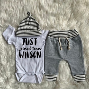 BABY BOY Coming Home Outfit/baby boy/personalized/jogger/baby hat/baby shower gift/baby boy gift/clothes/new mom/expecting mom gift