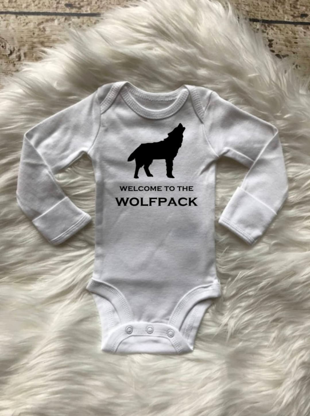 WOLF PACK Bodysuit, to the Wolf Pack, Woodland Bodysuit, Wolf