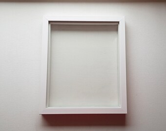 White Floating Glass Frames For Papercuts Pressed Flowers Tickets Certificates Hanging Display Wall Float Box Vinyl Shadow Picture White Floating Glass Frames For Papercuts Pressed Flowers Tickets Certificates Hanging Display Wall Float Box Vinyl Shadow Picture
