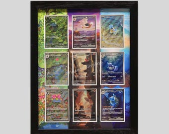 9段階グレードカード拡張アートプリントポケモン151スターターエボ