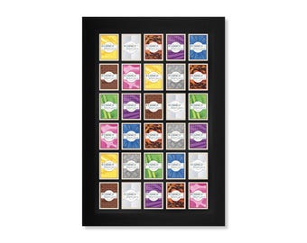Ridanco 30 Trading Card Display Frame for Raw Cards with Optional