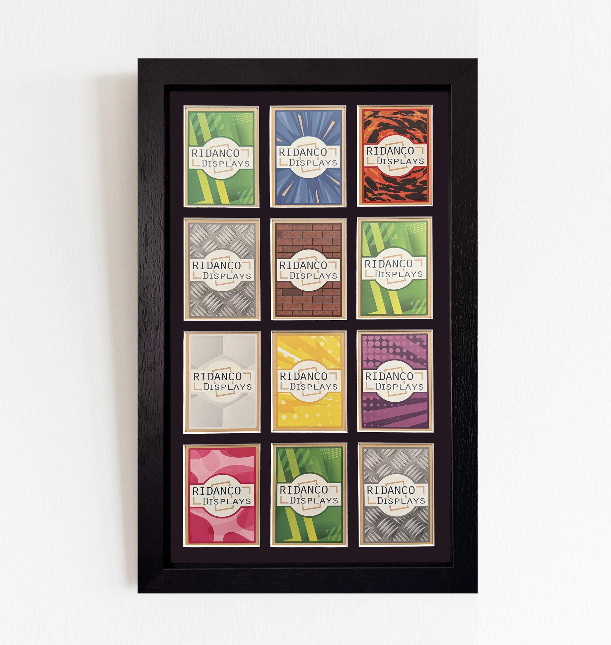 メダロット トレーディングカード アルバム２冊＋カード５４枚 12 (3x4) Trading Card Frame for Raw Cards Optional UV Protection