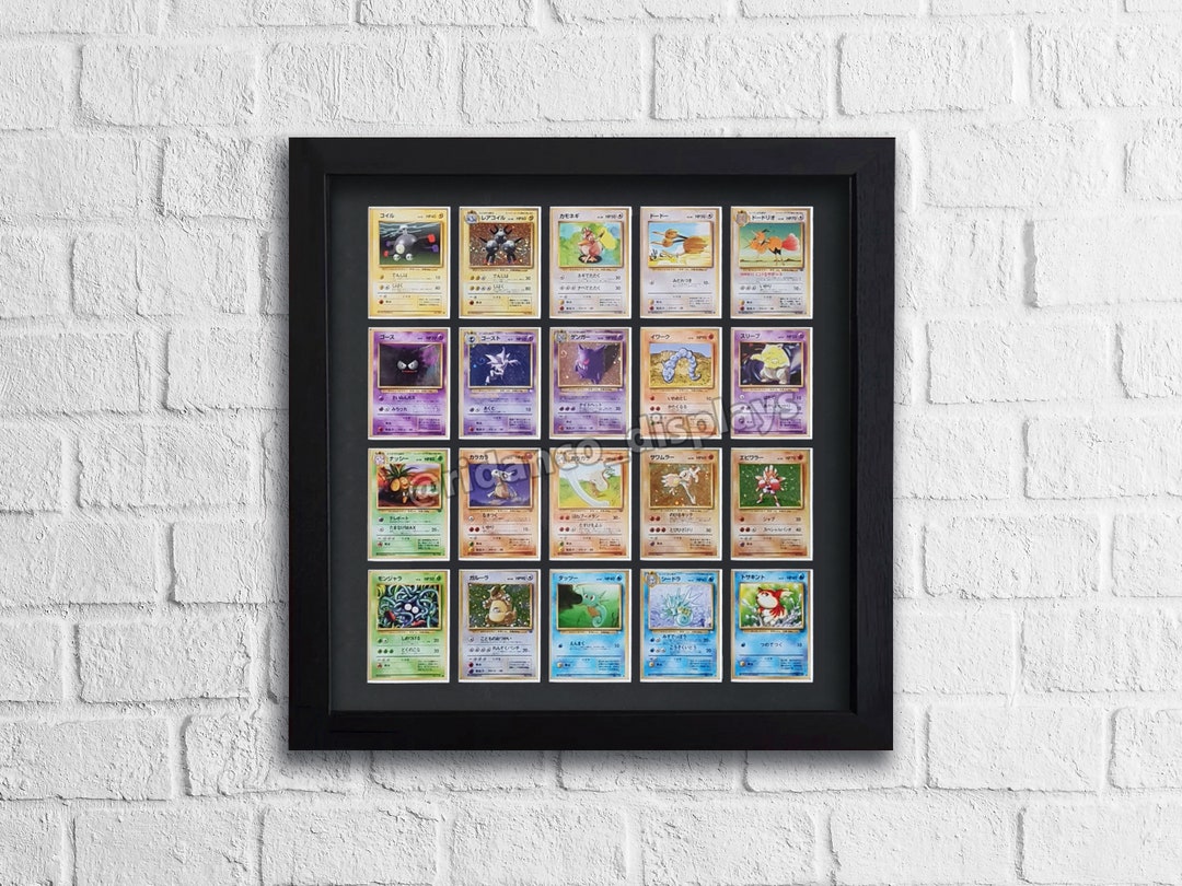 遊戯王・ポケモン・MTG トレーディングカードセット 20枚のトレーディングカードフレーム（オプションのUV保護付き）MTG