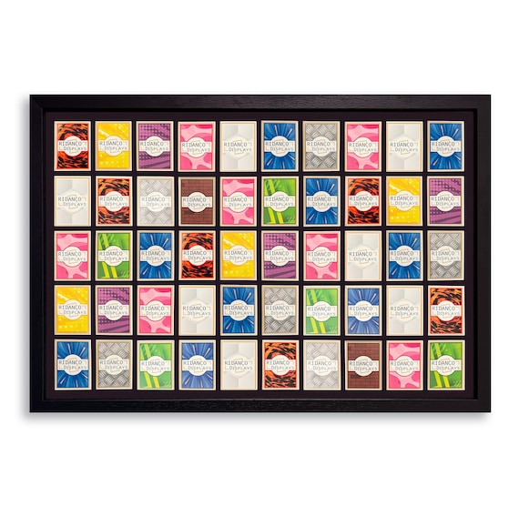 50 Trading Card Frame for Raw Cards with Optional UV Protection