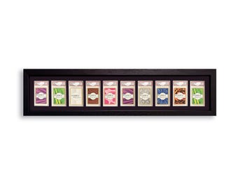 Cornice per 10 carte nera classificata, protezione UV, PSA, Beckett, MTG, Ace Grading Trading Cards TCG, espositore da parete di alta qualità per set base