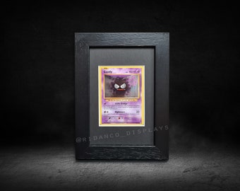 1 Trading Card Frame for Raw Cards with Optional UV Protection, Mtg, Pokemon, Yu-Gi-Oh! TCG, High Quality Display Wall Hanging