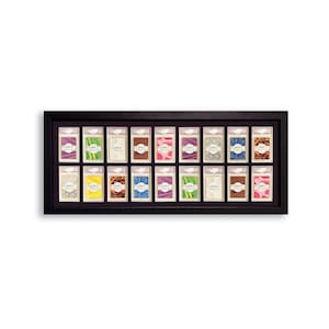 Cornice per 18 carte Black Graded Slab, protezione UV, PSA, Beckett, Mtg, Ace Grading Trading Cards TCG Espositore da parete di alta qualità per set base