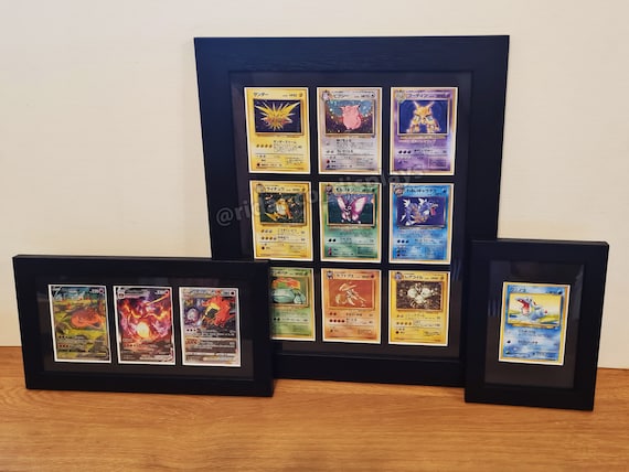 yugioh card wall display 3 Slot Card PSA Wall Mount – Total Empire LLC main image 1