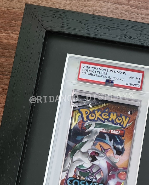 Frame for 5 Graded Boosters with UV Protection, PSA, Booster Pack