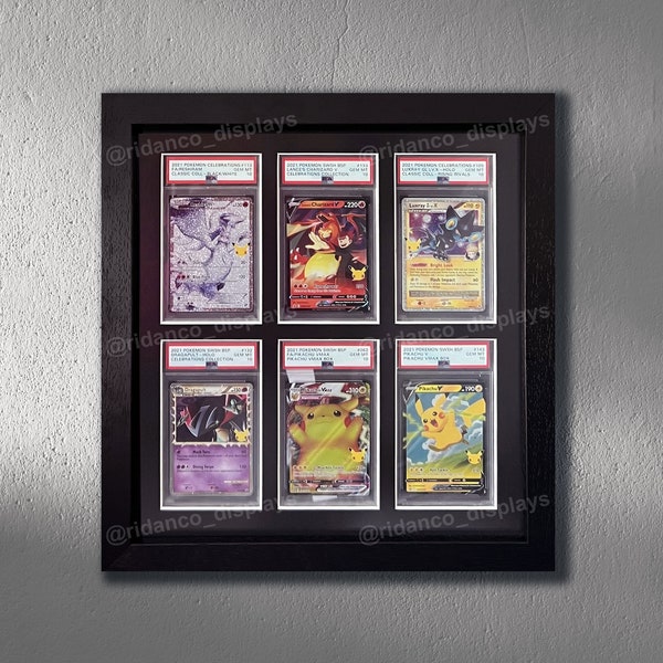Display Case Psa Cards Etsy