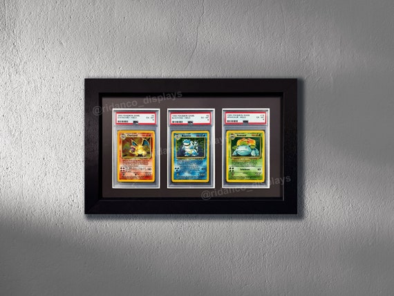psa card display case 50 Graded Card Case