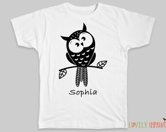 Owl Cute Art Fashion Mens T-Shirt and Hats Youth /& Adult T-Shirts