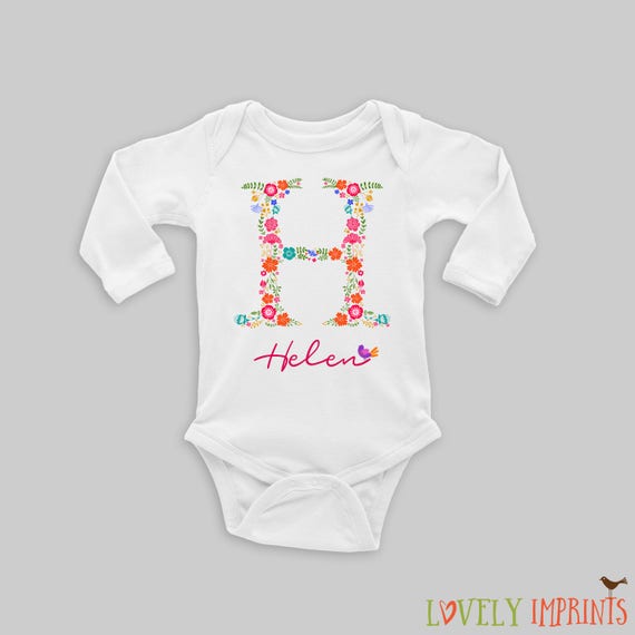 etsy monogrammed baby gifts