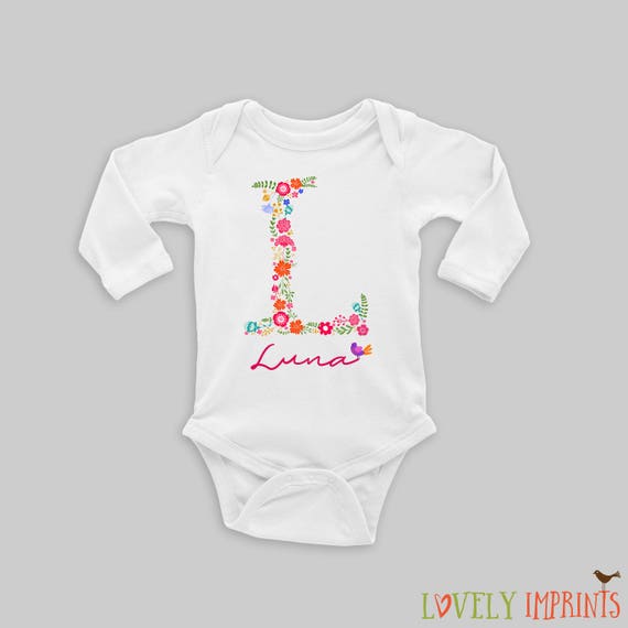 initial baby clothes
