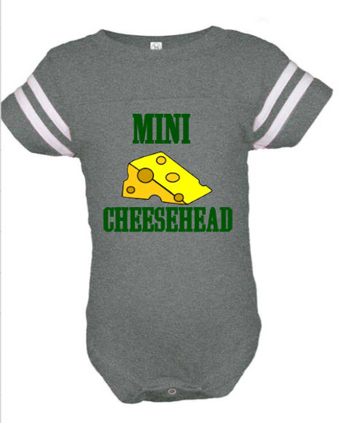 Mini Cheesehead Onesie, Baby Onesie, Monday Night Football Onesie