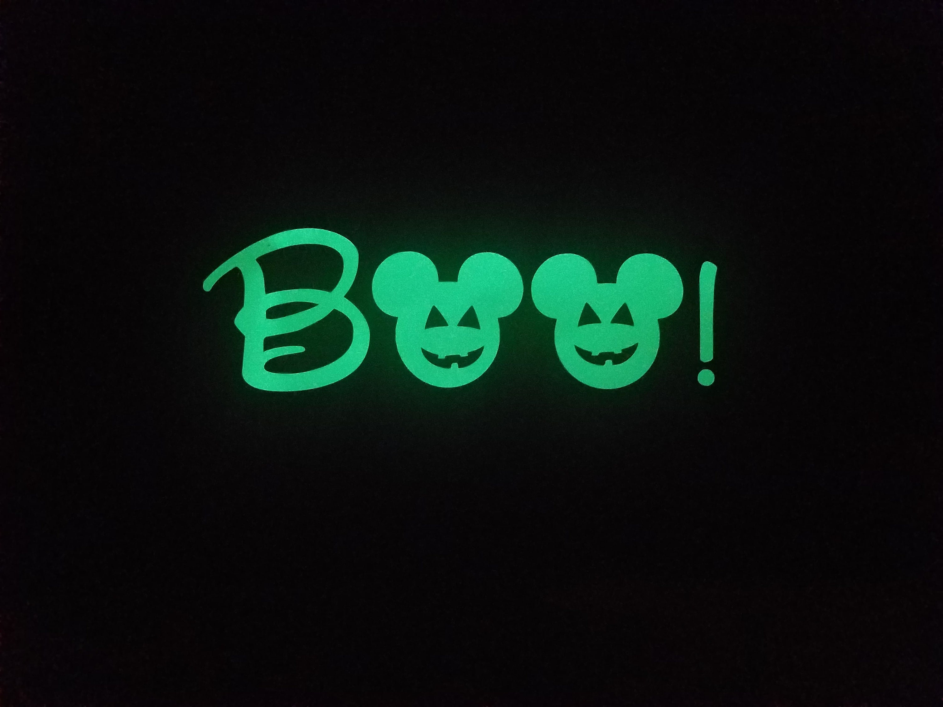 Glow in the Dark Disney Shirt Glow in 