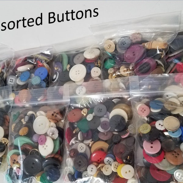 Vintage Assorted buttons