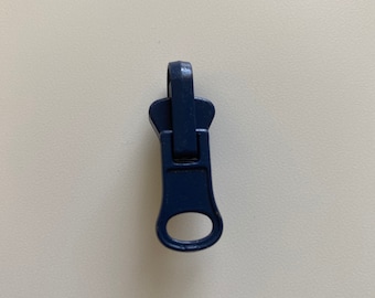 Size 5 Reversible Blue Zipper High Quality Zipper Slider