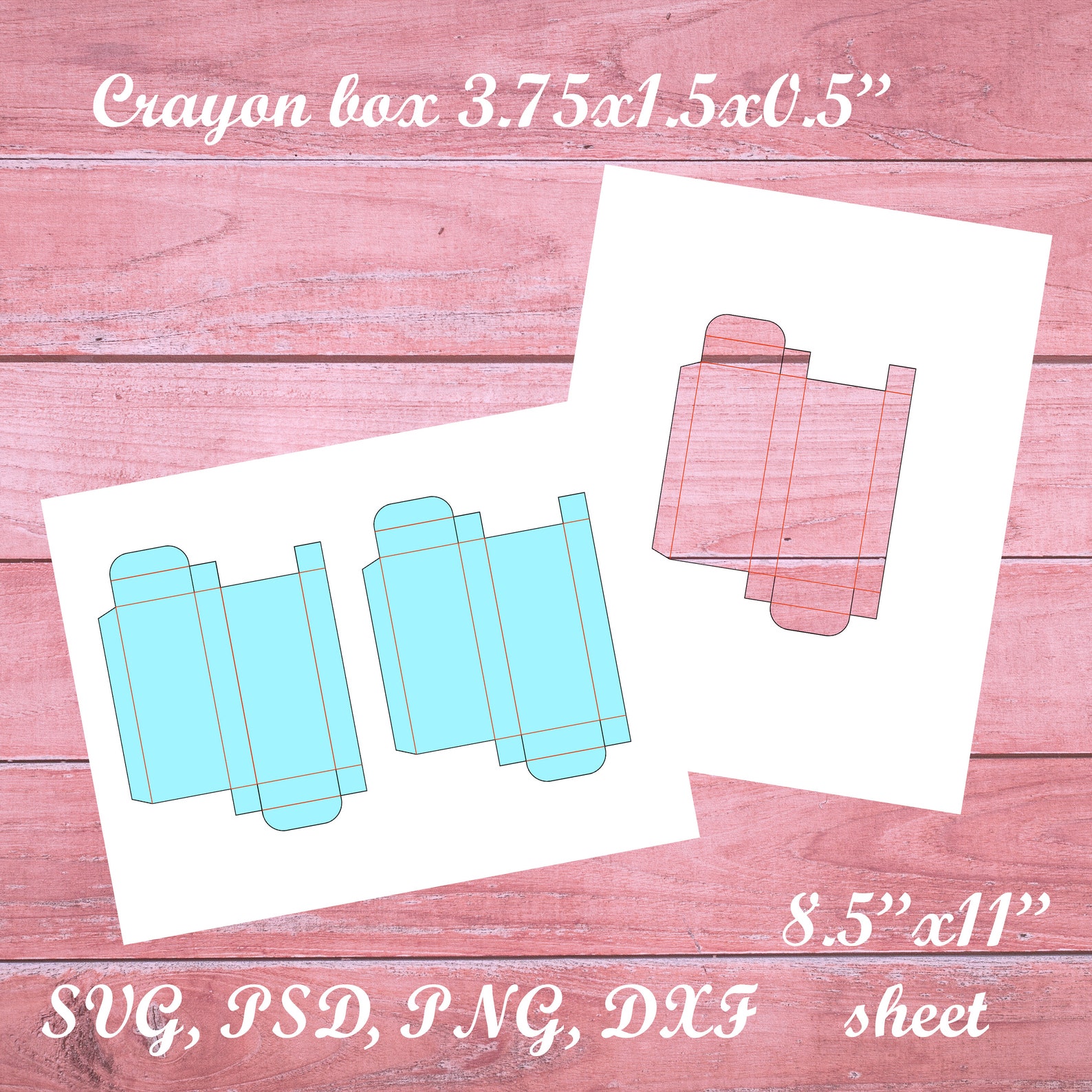 crayon-box-template-printable-blank-template-blank-sheet-etsy