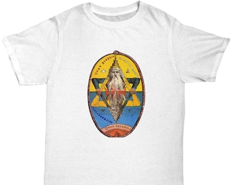 Esoteric shirt - Great Symbol of Solomon by Eliphas Levi - Hermetic Alchemy apparel - Occult Mystery Secret order Thelema accessories
