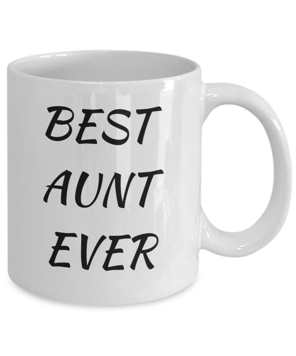 Best Aunt Ever Personalized Gifts Aunt Mug Personalized Etsy