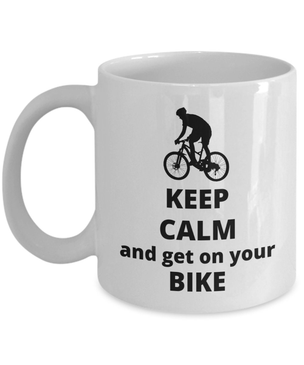 Tazza Mountain Bike 325ml – Regalo Ciclista Con Design Bike – Tazza In Ceramica Per Gli Amanti Della MTB - 4