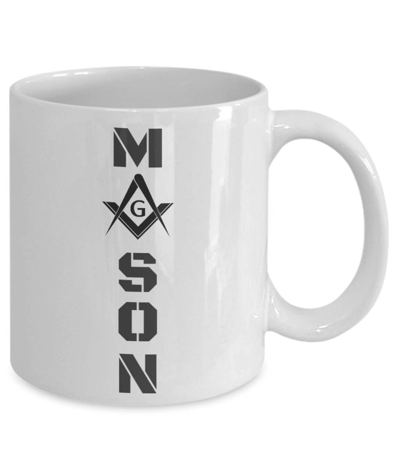 Freemason Coffee Mug Masonic MASON Symbol Freemasonry | Etsy
