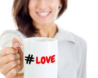 Jungle Mug Tazza Amore Con Scritta 'Ti Amo, Pensi A Me Al Mattino' – Tazza Da 11 Oz, Regalo Originale Per Lei E Lui, Natale, San Valentino, Compleanno, Per Moglie E Marito