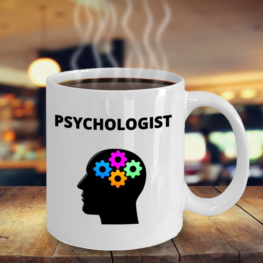 Psychologist Brain Coffee Mug Psychology Gag Gifts for Students Freud