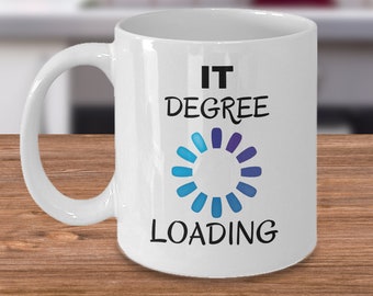 IT-Abschluss Laden - Lustiger PC Computer Nerd Kaffeebecher Geschenk - Programmiergeschenk - Internet der Dinge - Technik Geek Programmierer Geschenke