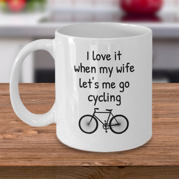 Mug Humour de Cycliste J'adore Ma Femme