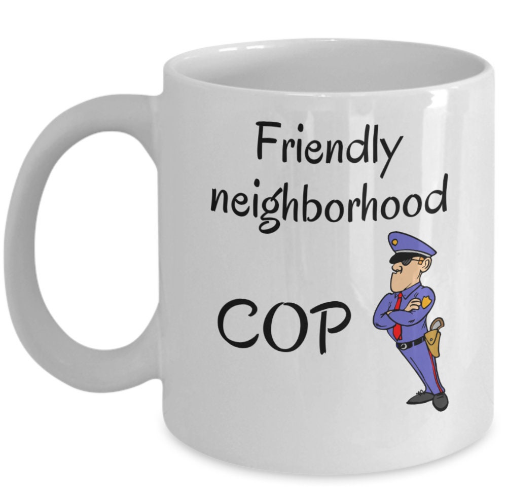 Police Officer Gifts Feel Safe Tonight Sleep With a Cop Funny Law  Enforcement Coffee Mug Police Department PD Policeman Gift Cop Gifts 