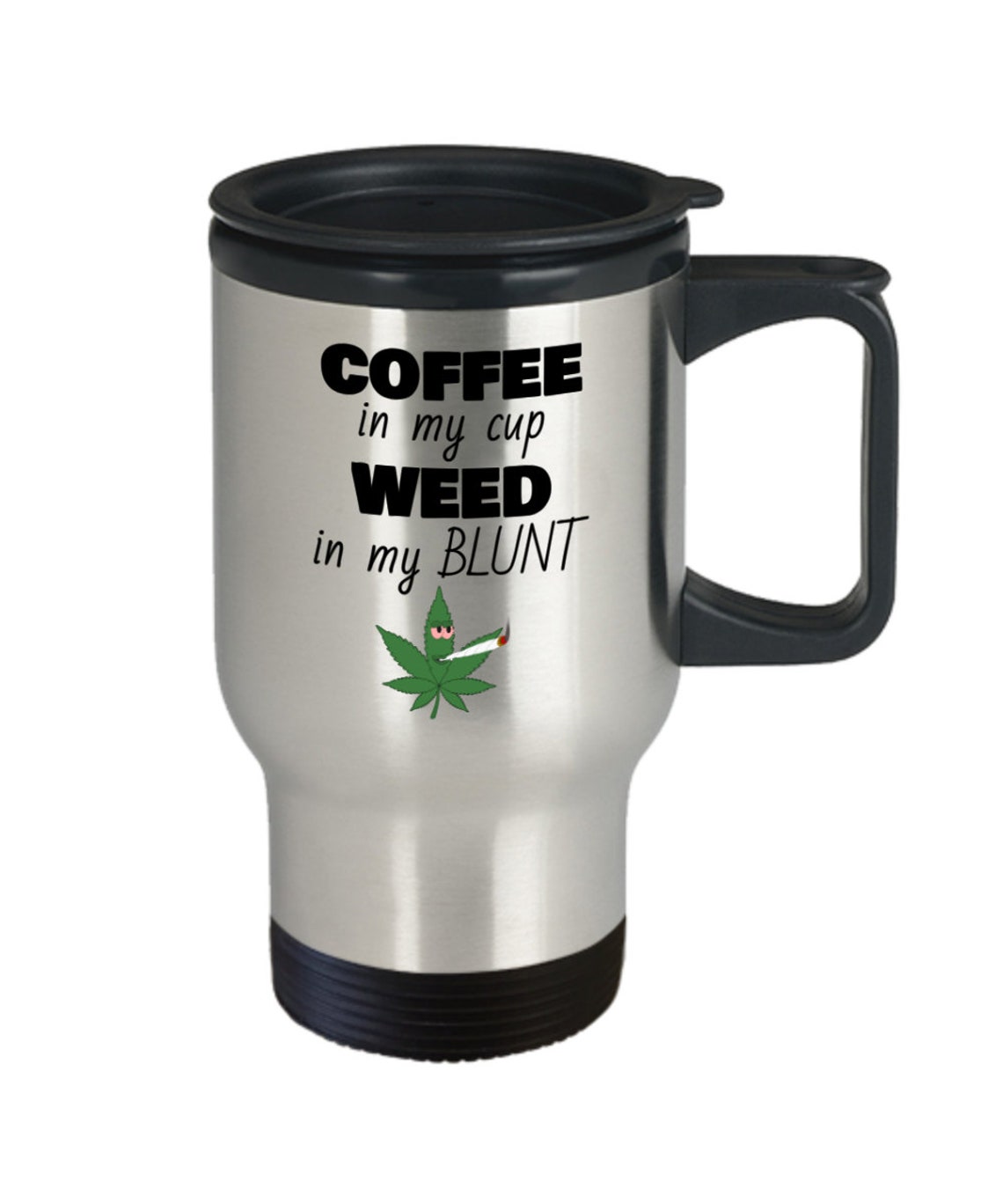 cannabis coffee travel mug