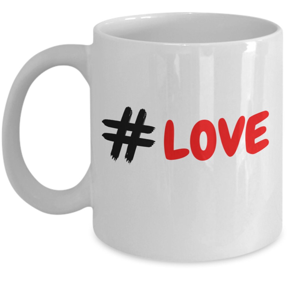 Tazza Da Colazione Ti Amo Stamattina E Per Sempre, Design Romantico Nero E Bordeaux, Regalo San Valentino